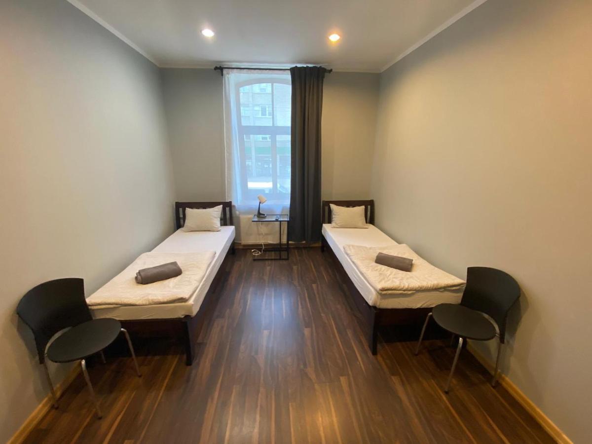Aparthotel Рига Екстер'єр фото A room at the hostel
