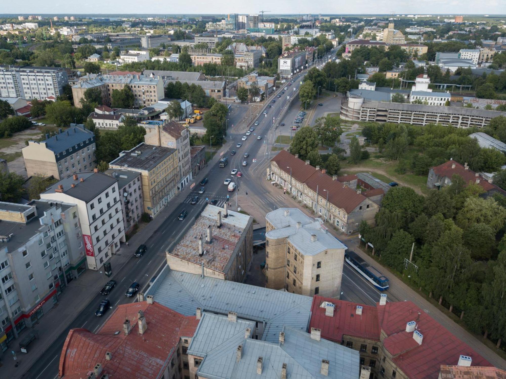 Aparthotel Рига Екстер'єр фото Aerial view of Jonava