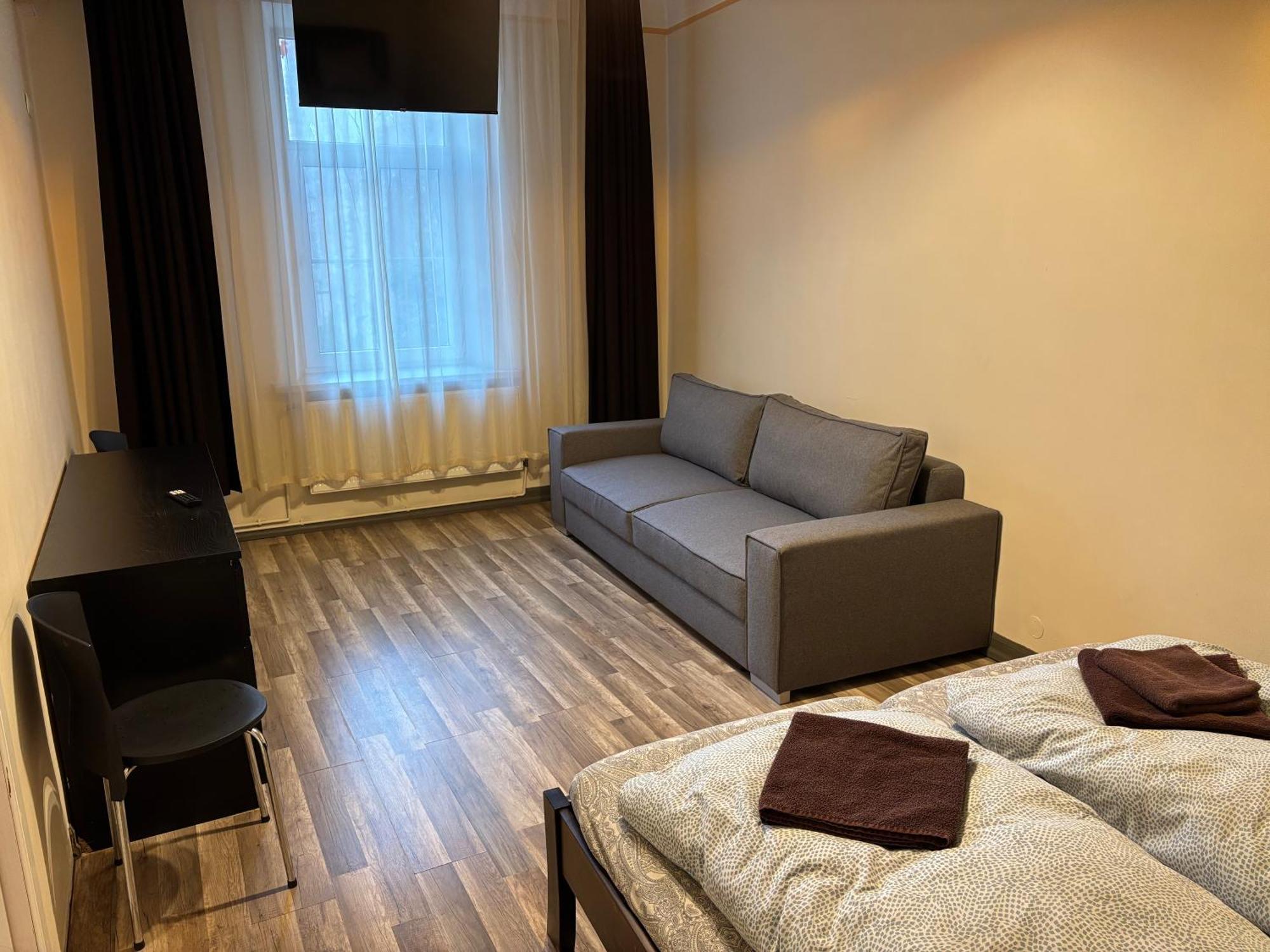 Aparthotel Рига Екстер'єр фото A typical room at the hostel