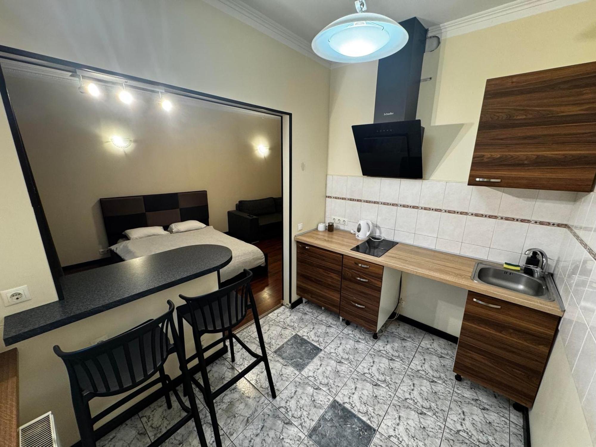 Aparthotel Рига Екстер'єр фото A typical studio apartment