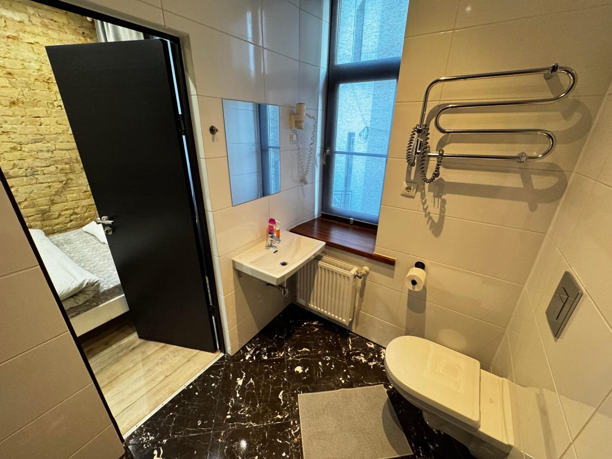 Aparthotel Рига Екстер'єр фото Bathroom