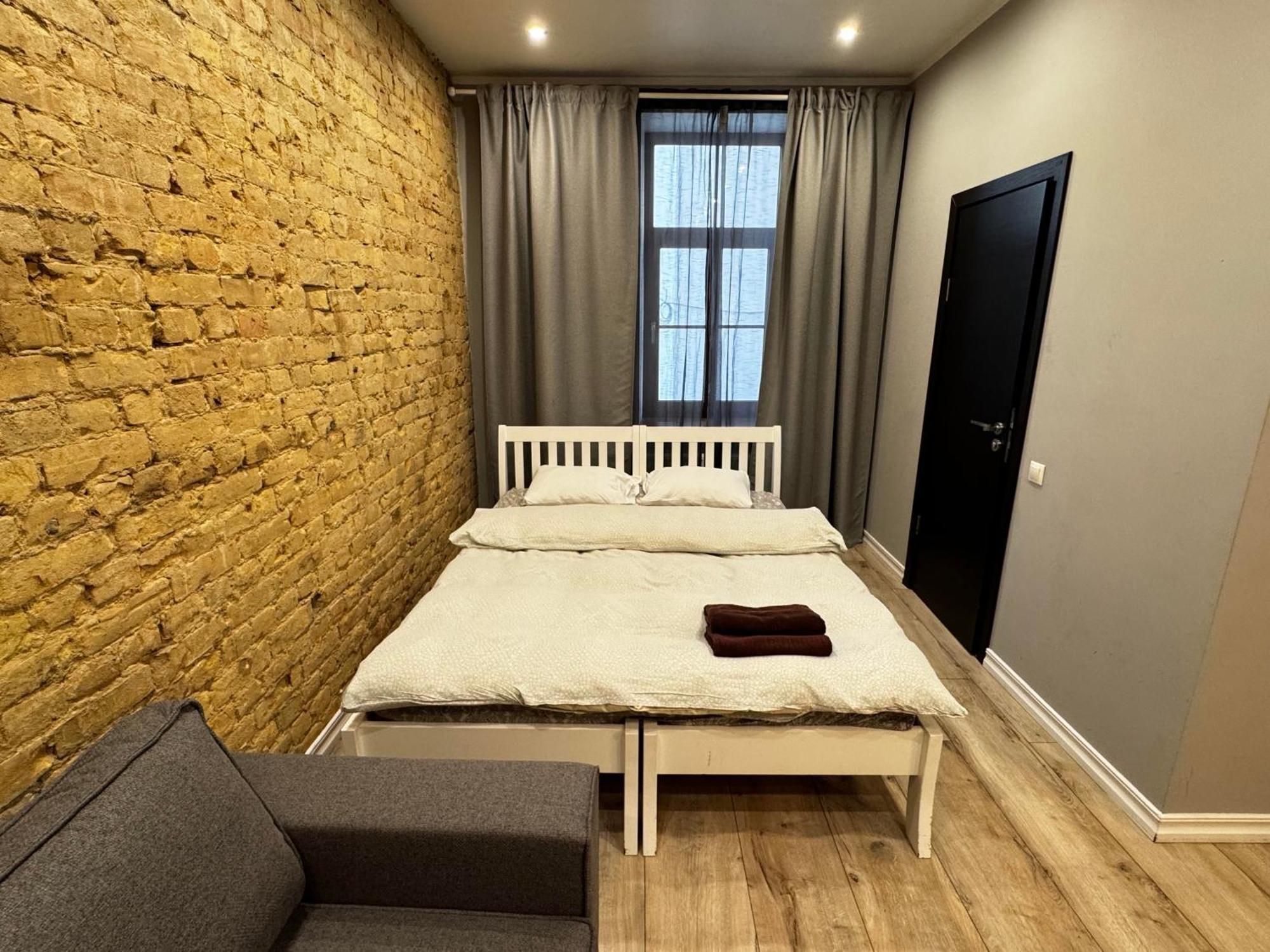 Aparthotel Рига Екстер'єр фото A typical micro apartment in Warsaw, Poland
