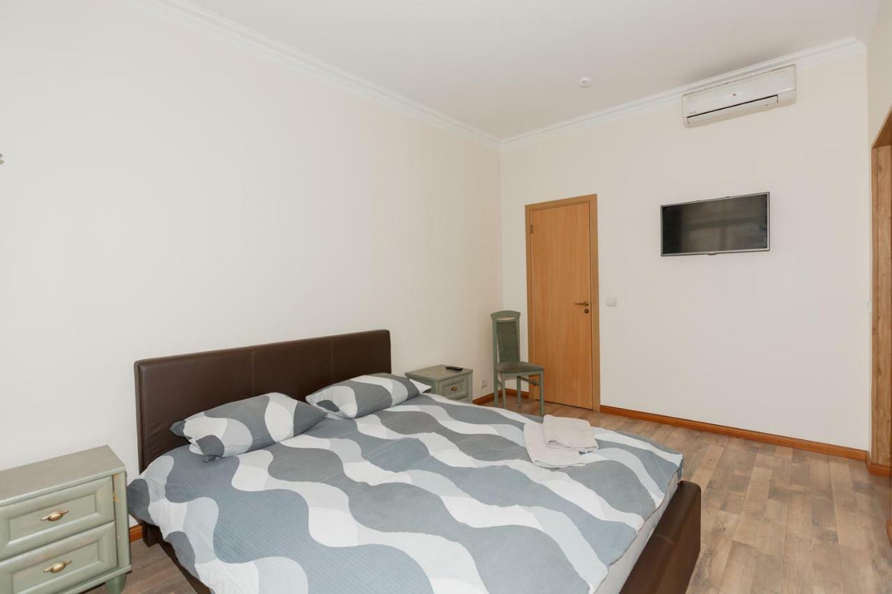 Aparthotel Рига Екстер'єр фото A bedroom in a hotel